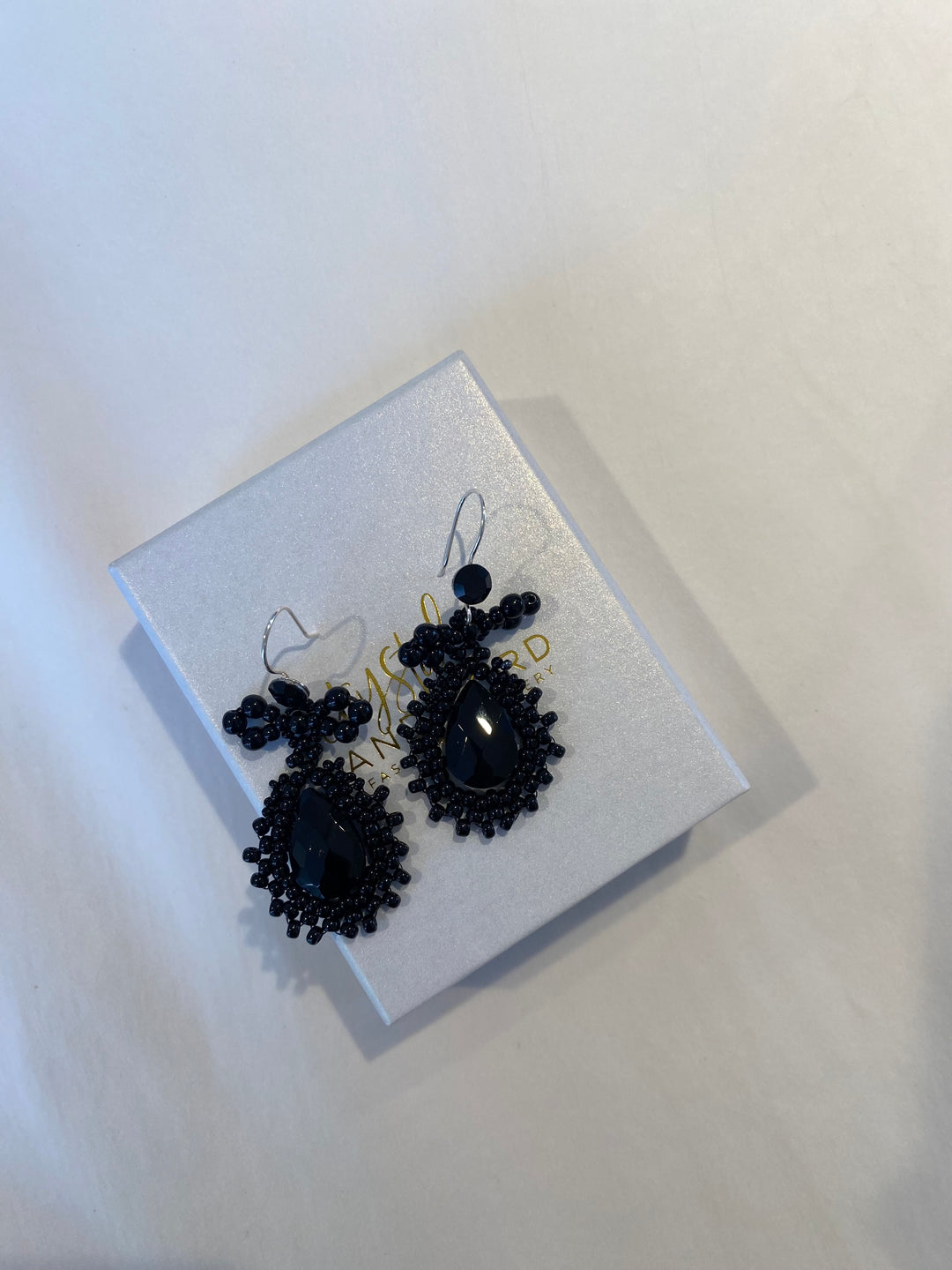 Crystal and Cord Elowen Earrings