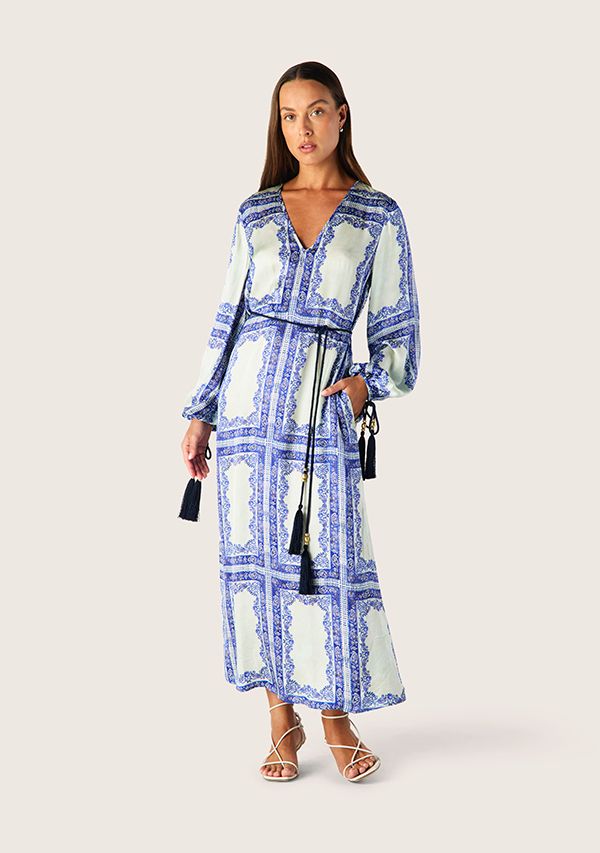 Mos The Label Jordi Long Sleeve Maxi Dress