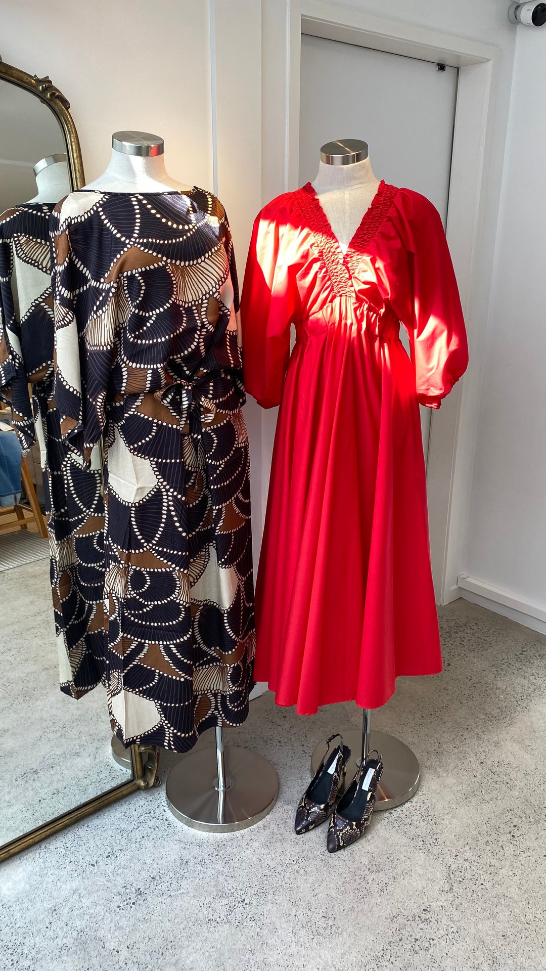 Lauren Vidal Asma Dress - Rouge