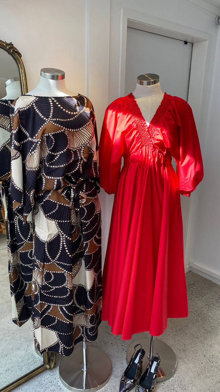 Lauren Vidal Asma Dress - Rouge