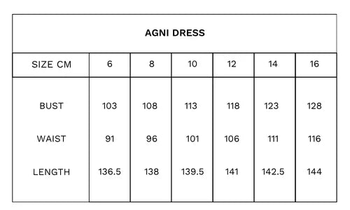 Tuesday Label Agni Dress - Black