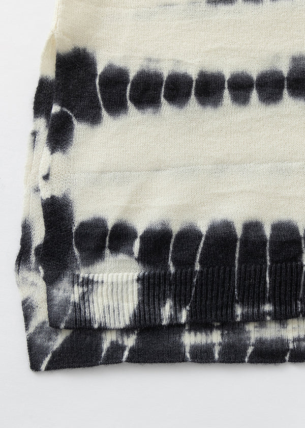 Aleger N.2119D Fine Knit Summer Dye V-Neck - Shop 9