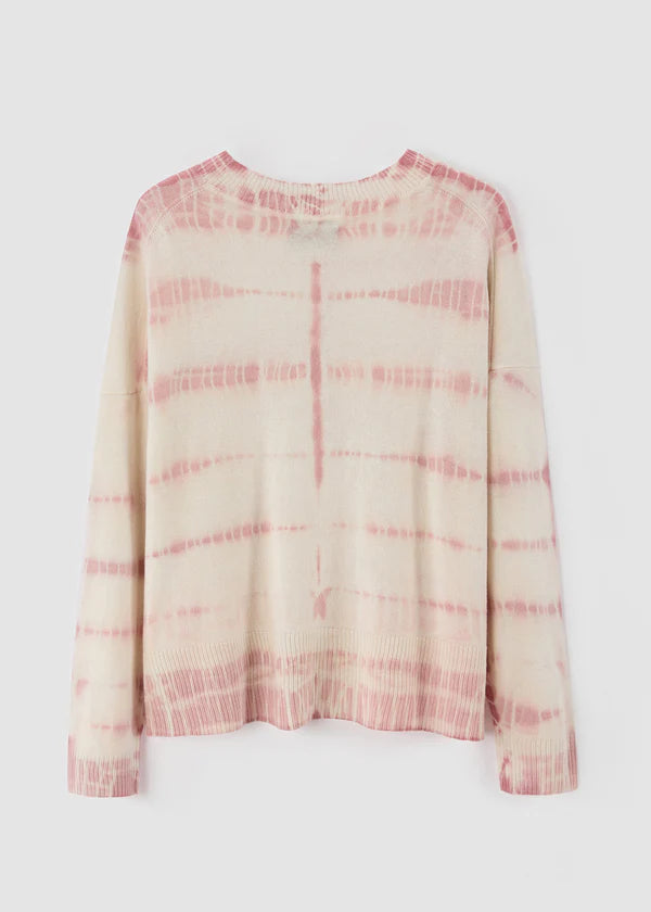 Aleger N.2122D Fine Knit Dye Summer V-Neck - Shop 9