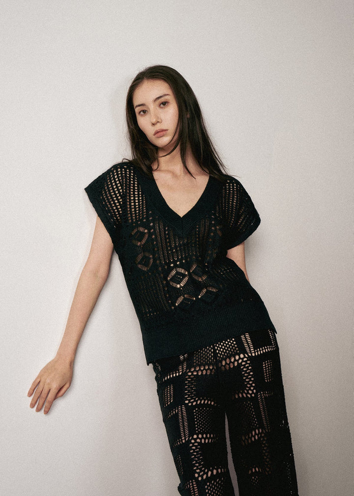 Aleger N.2263-BFL Antibes Foil Top - Black - Shop 9