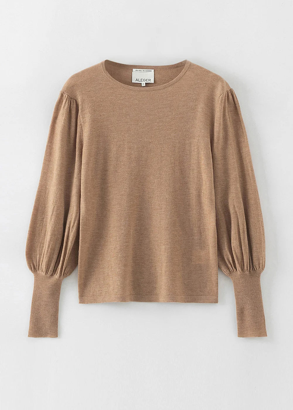 Aleger N.33 Cashmere Blend Bell Sleeve - Spice - Shop 9