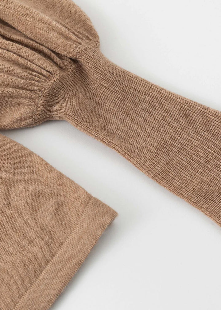 Aleger N.33 Cashmere Blend Bell Sleeve - Spice - Shop 9