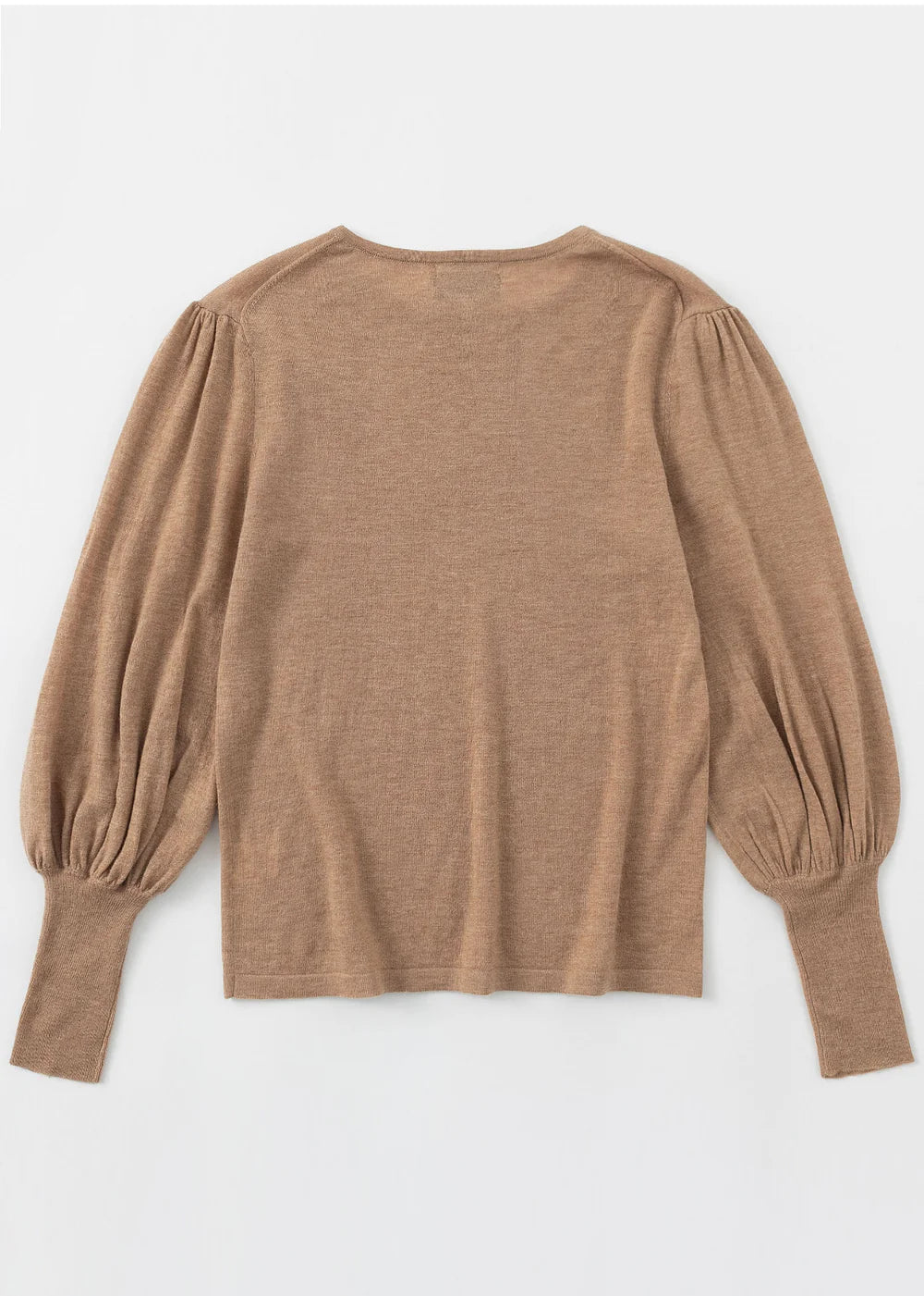 Aleger N.33 Cashmere Blend Bell Sleeve - Spice - Shop 9