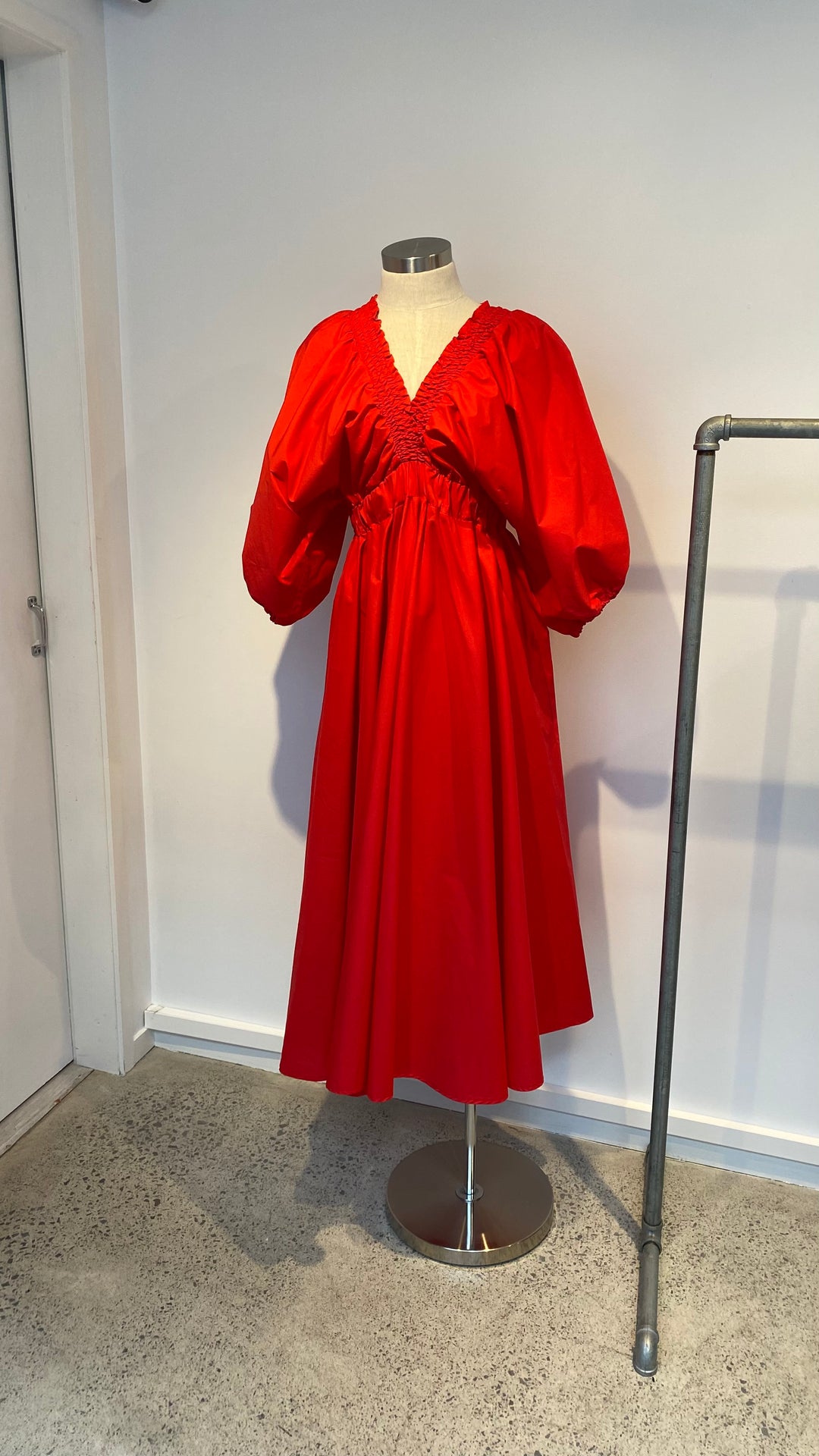 Lauren Vidal Asma Dress - Rouge