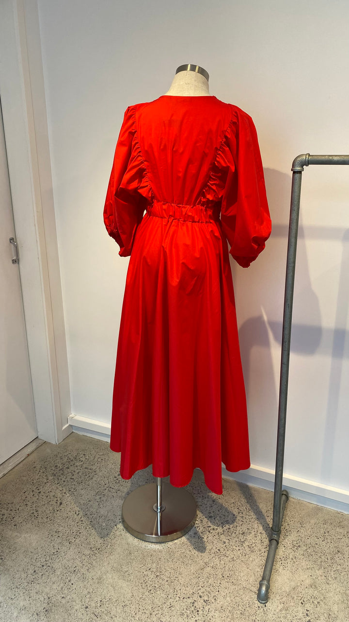 Lauren Vidal Asma Dress - Rouge