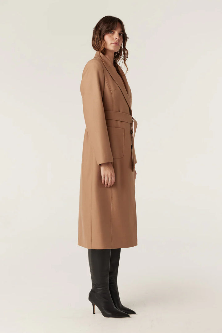 Cable Melbourne August Wool Coat - Camel - Shop 9