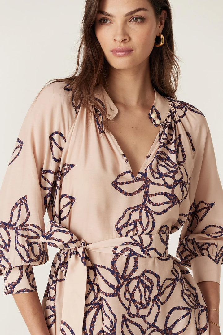 Cable Melbourne Bloom Dress - Stencil Floral