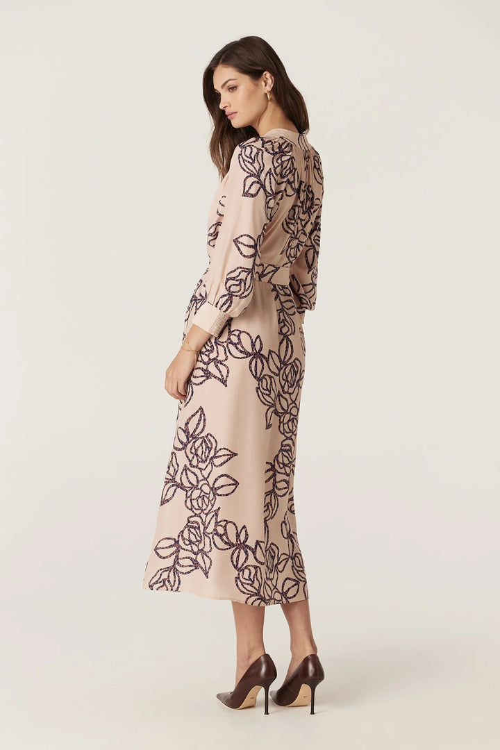 Cable Melbourne Bloom Dress - Stencil Floral