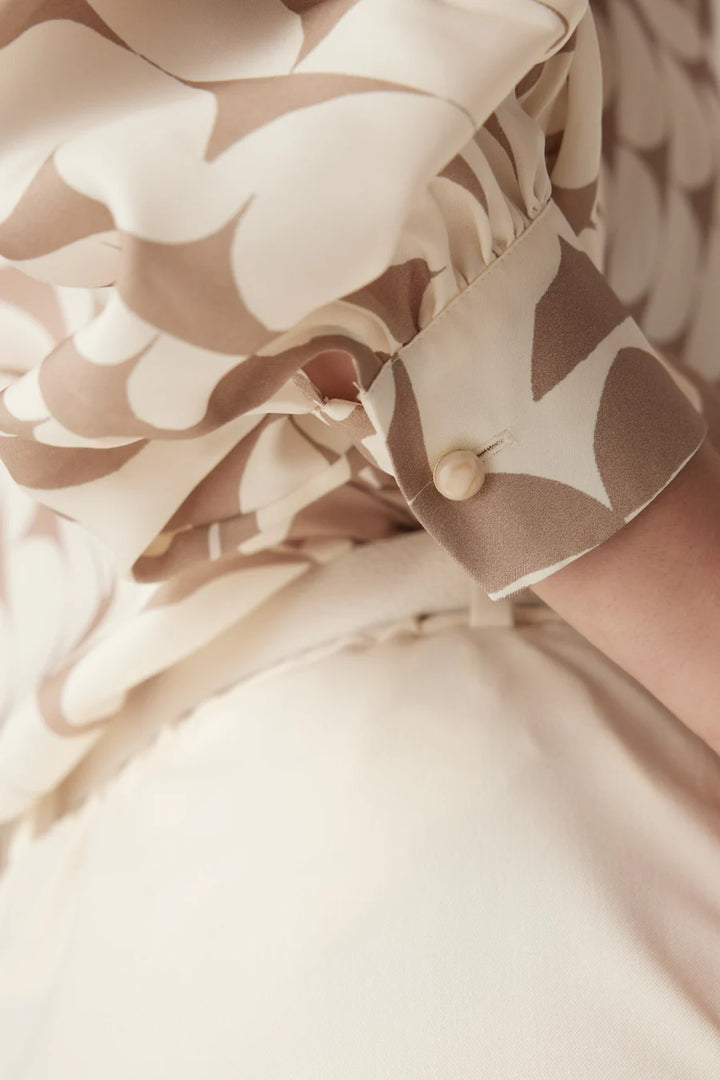 Cable Melbourne Dune Blouse - Half Moon Print - Shop 9