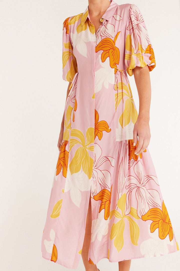 Cable Melbourne Iris Dress - Pink Floral - Shop 9