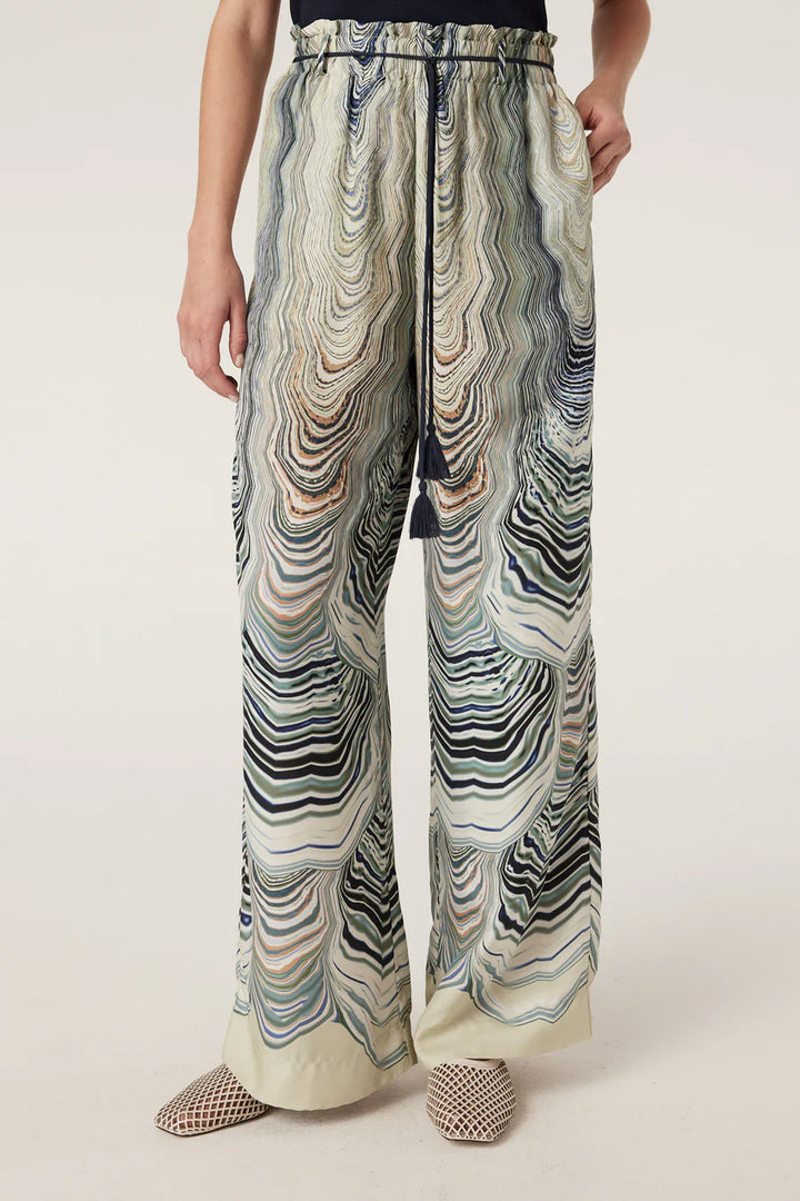 Cable Melbourne Maxime Pant - Shell Print - Shop 9