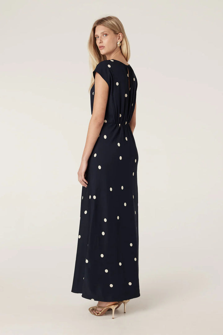 Cable Melbourne Muse Dress - Navy Spot - Shop 9