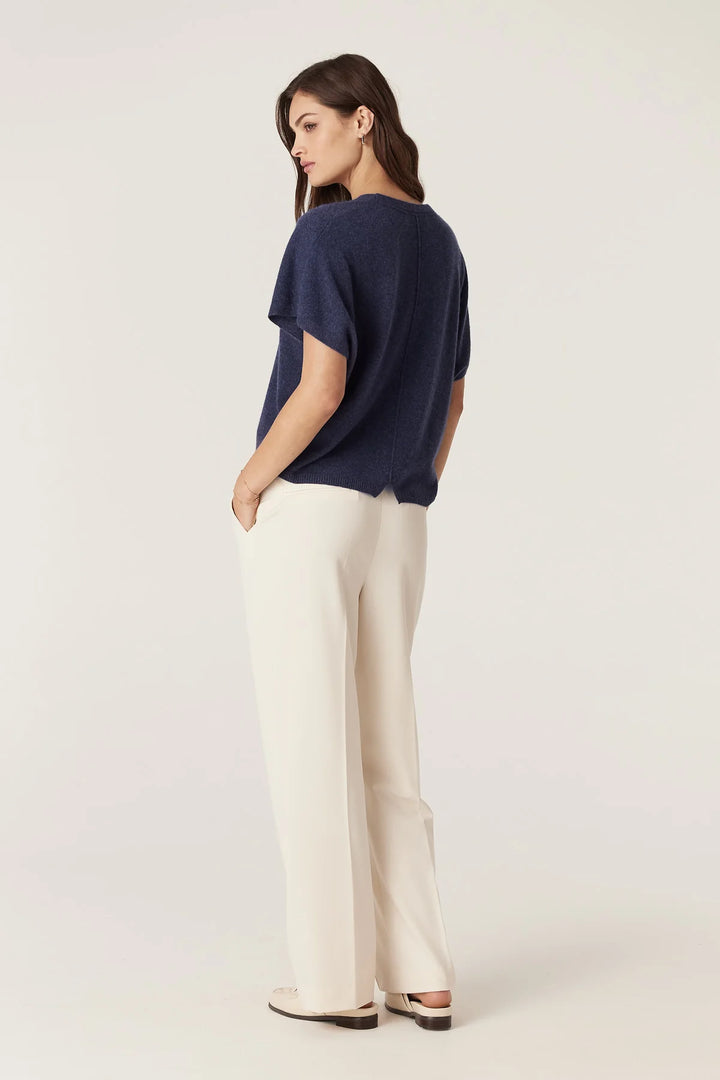 Cable Melbourne Pure Cashmere Relaxed Top - Denim
