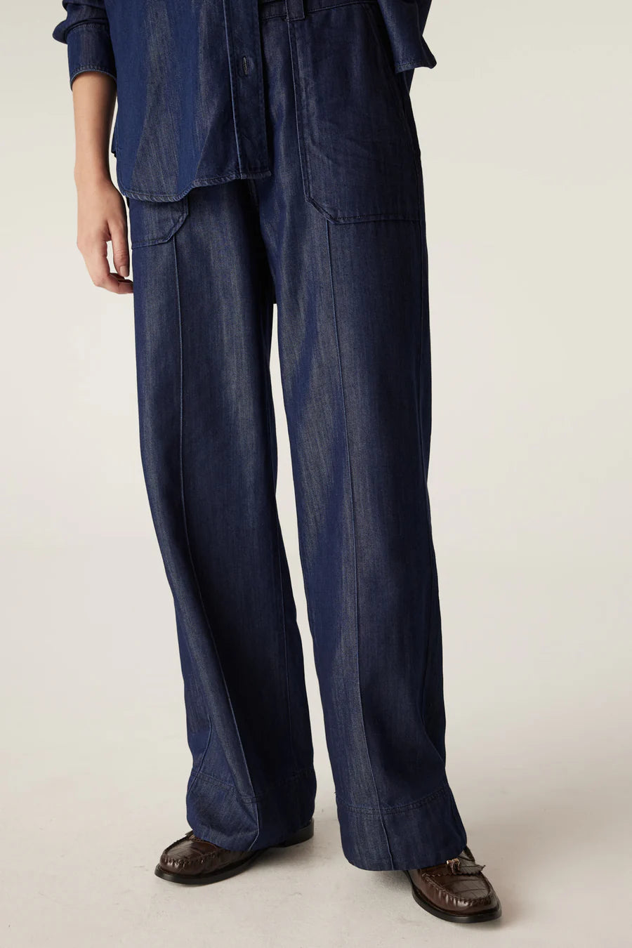 Cable Melbourne Remy Pant - Indigo - Shop 9
