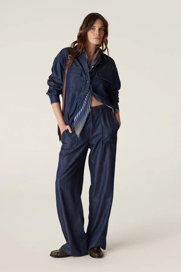 Cable Melbourne Remy Pant - Indigo - Shop 9