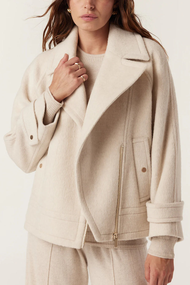 Cable Melbourne Roy Jacket - Oatmeal - Shop 9