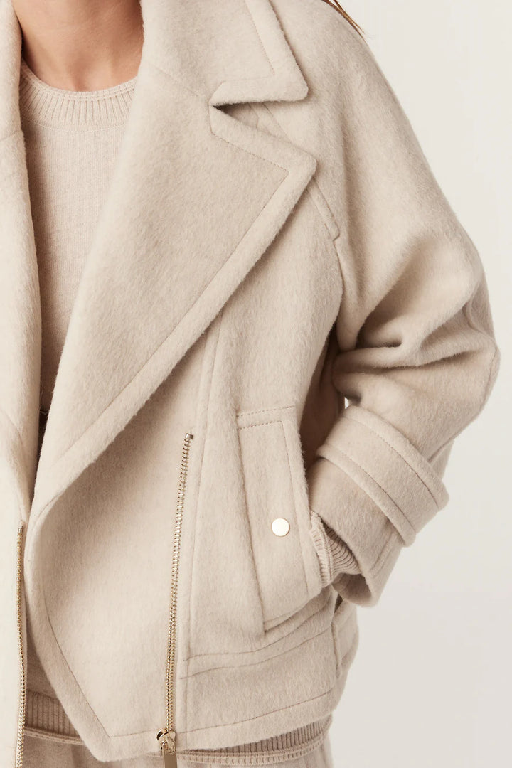 Cable Melbourne Roy Jacket - Oatmeal - Shop 9