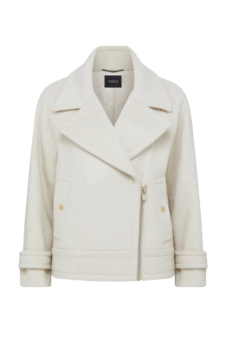 Cable Melbourne Roy Jacket - Oatmeal - Shop 9