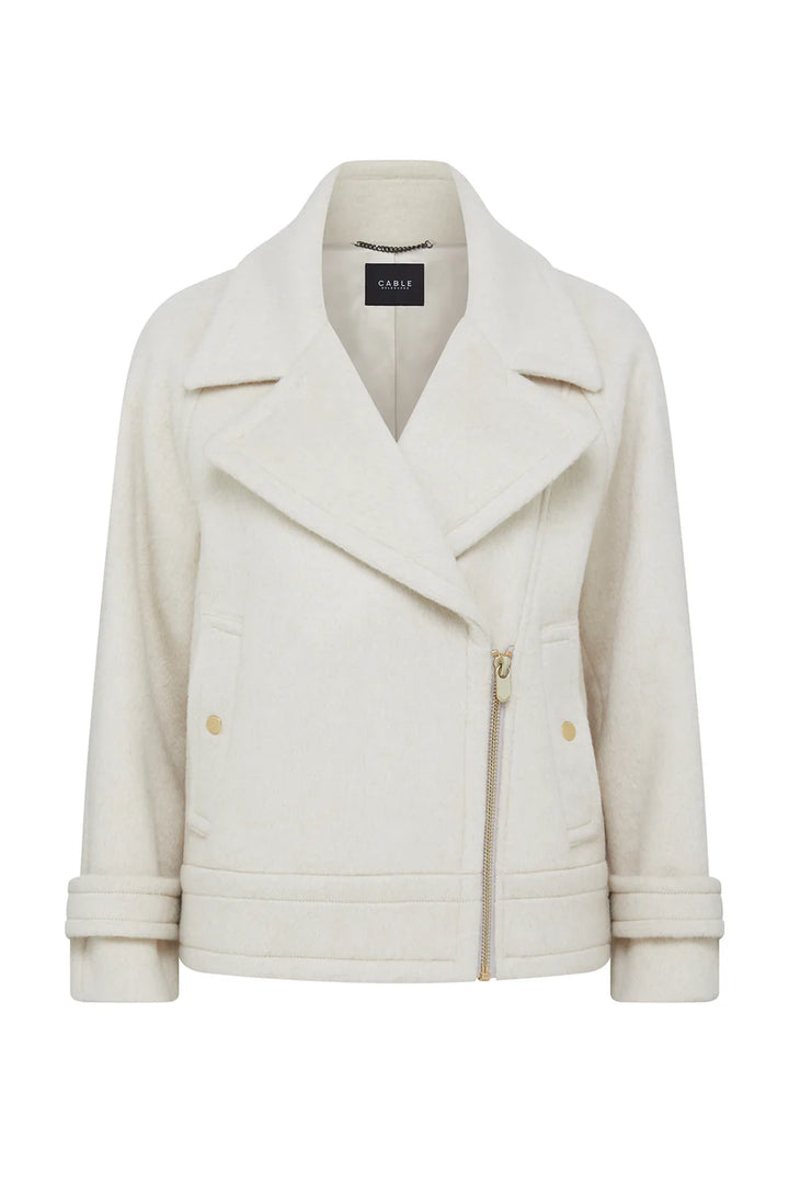 Cable Melbourne Roy Jacket - Oatmeal - Shop 9