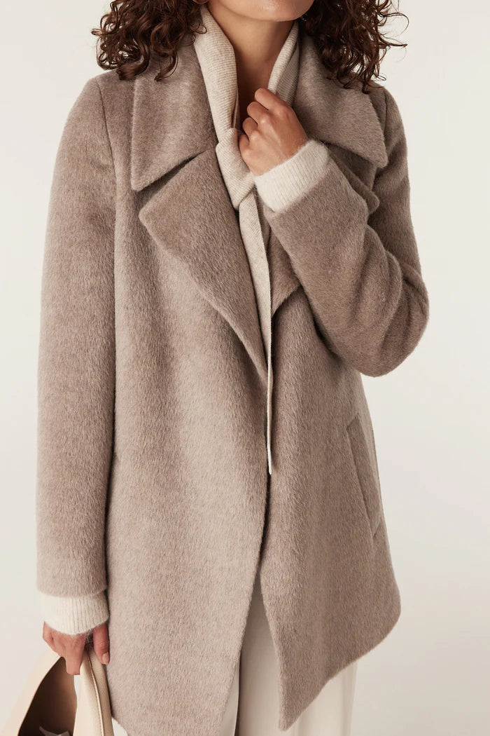 Cable Melbourne Sinclair Coat - Fawn - Shop 9