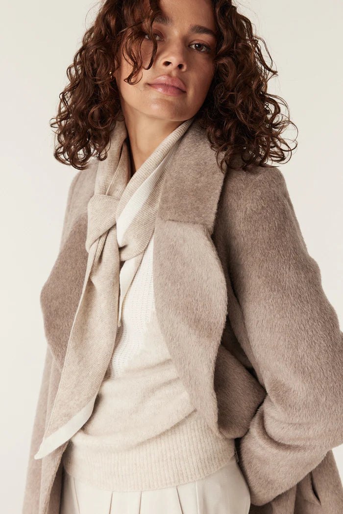 Cable Melbourne Sinclair Coat - Fawn - Shop 9