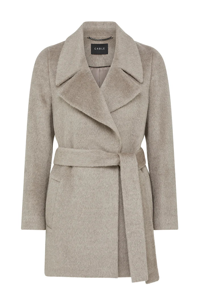 Cable Melbourne Sinclair Coat - Fawn - Shop 9