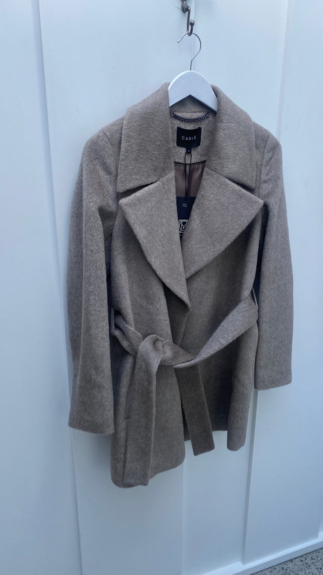 Cable Melbourne Sinclair Coat - Fawn - Shop 9