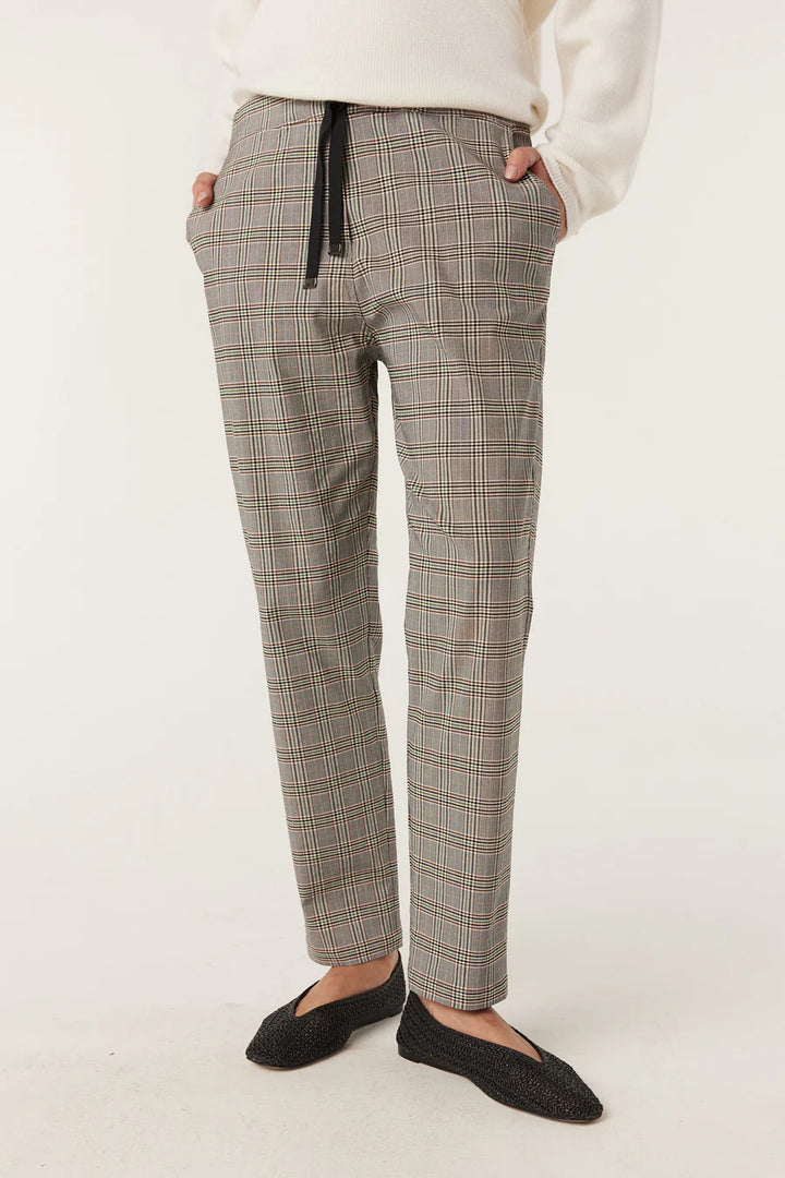 Cable Melbourne Zoe Check Jogger - Green check - Shop 9