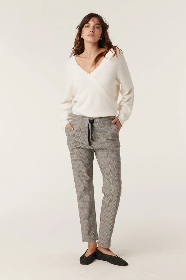 Cable Melbourne Zoe Check Jogger - Green check - Shop 9