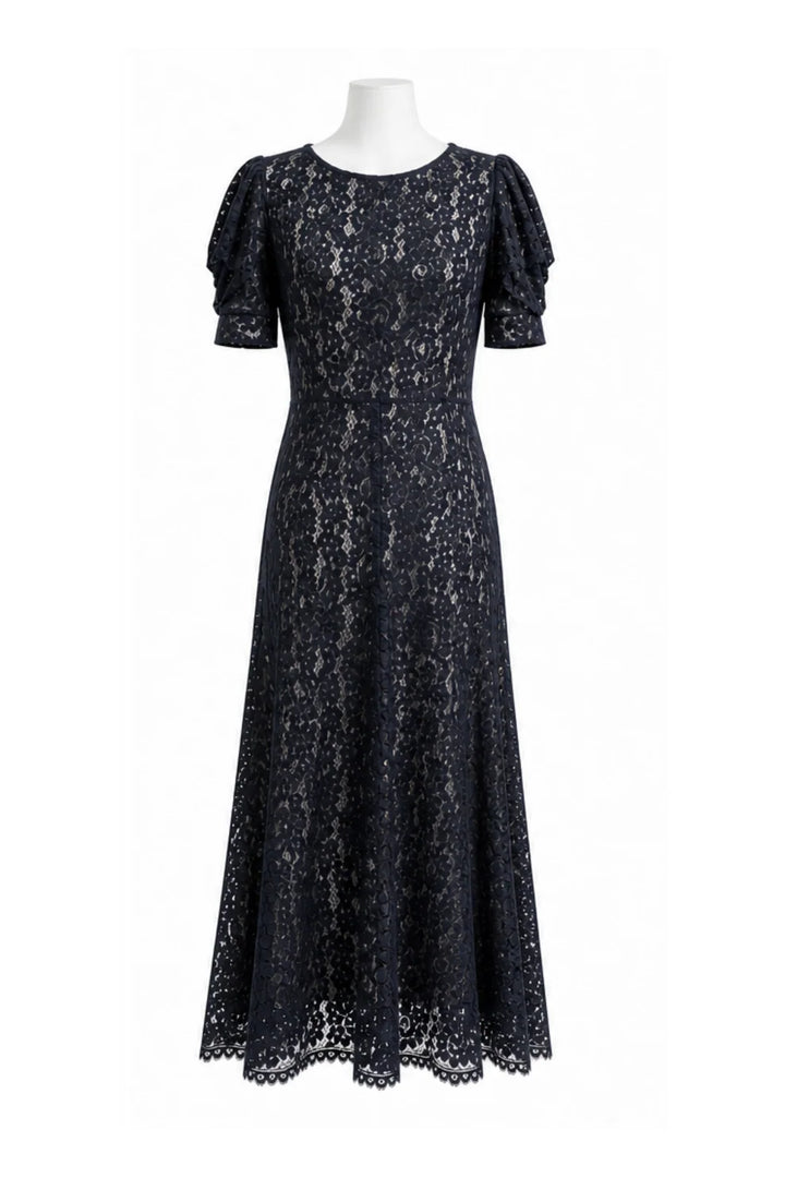 Carlson Florentine Dress - Navy - Shop 9