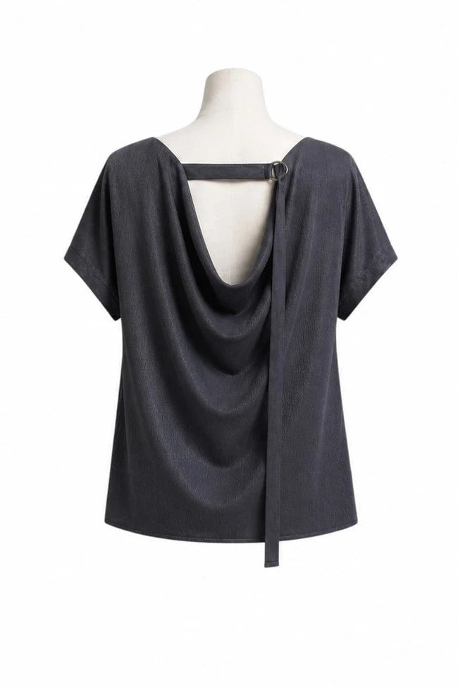 Carlson Odette Top - Midnight - Shop 9