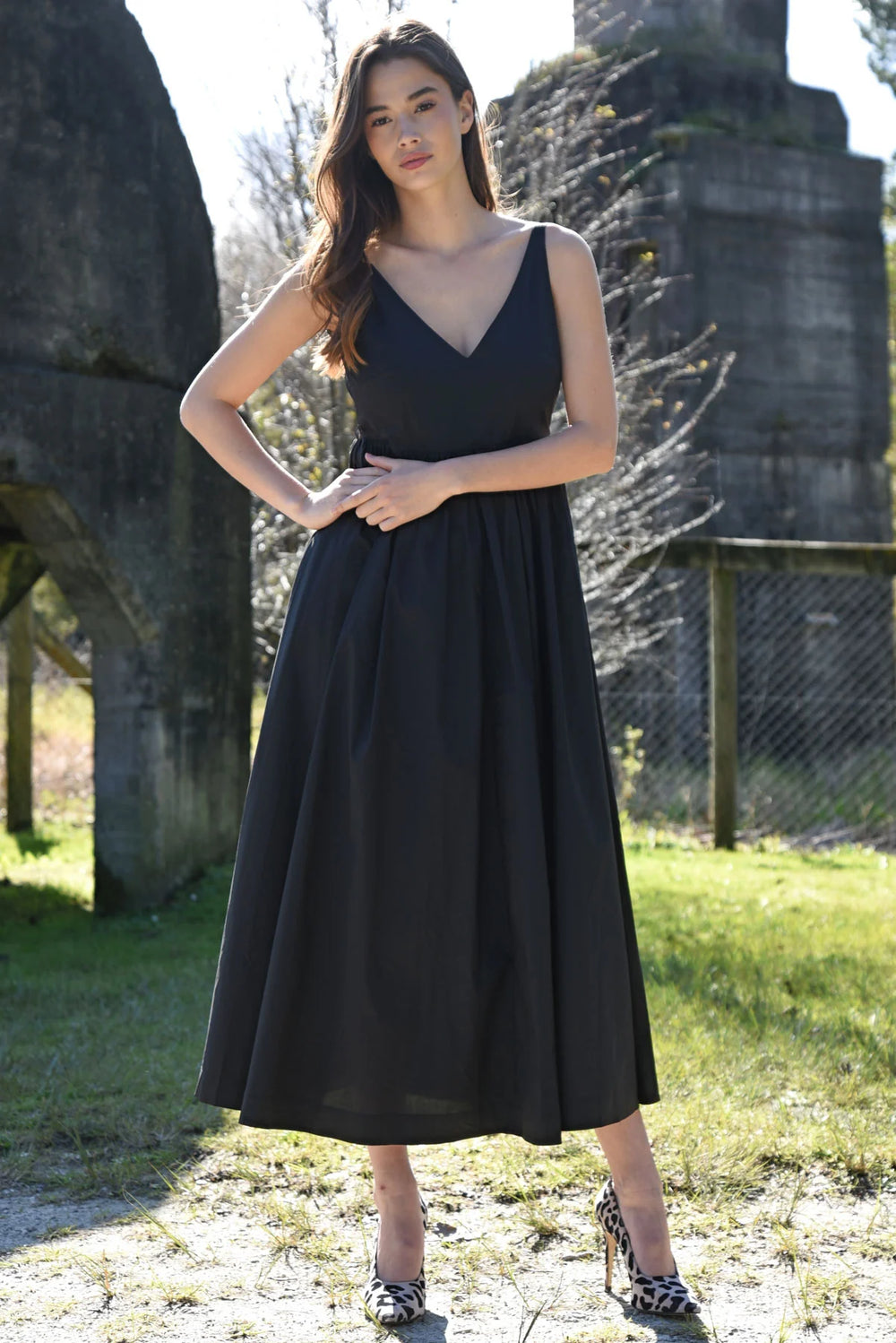 Coop Back Story Dress - Black - Shop 9