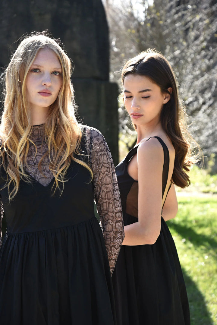 Coop Back Story Dress - Black - Shop 9