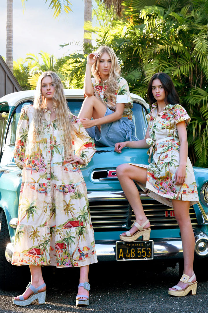 Coop Cargo-On Dress - Palm Beach (excluded from Coop Sale) - Shop 9