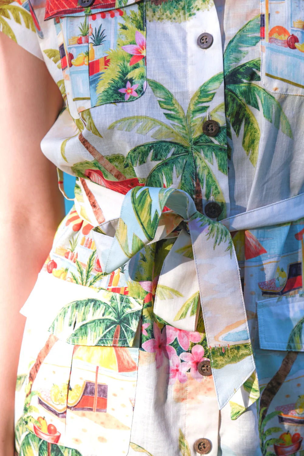 Coop Cargo-On Dress - Palm Beach (excluded from Coop Sale) - Shop 9