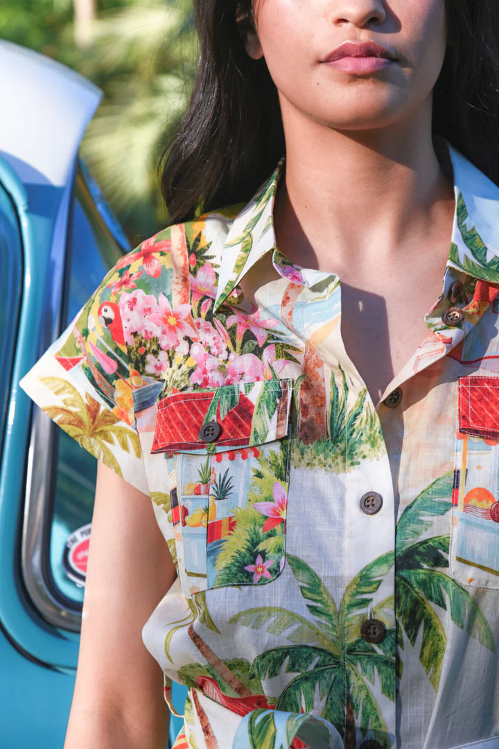 Coop Cargo-On Dress - Palm Beach (excluded from Coop Sale) - Shop 9