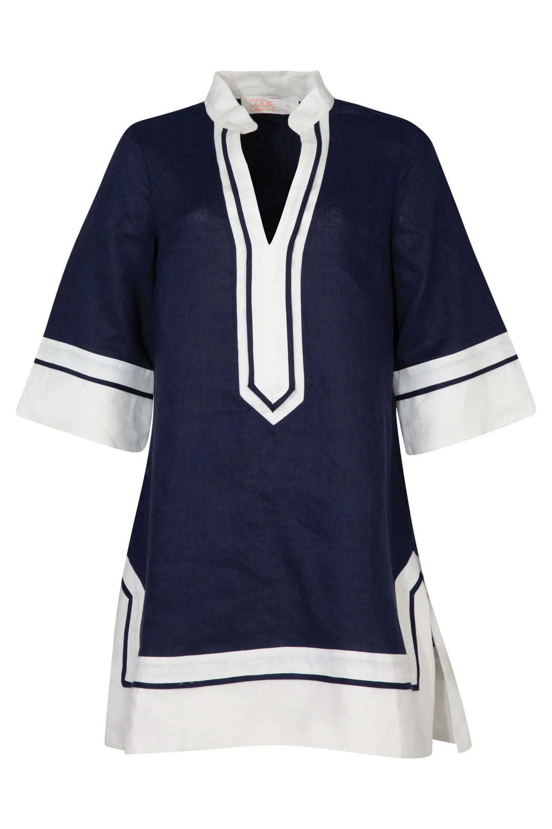 Coop Edge of Glory Tunic - Navy &amp; White - Shop 9