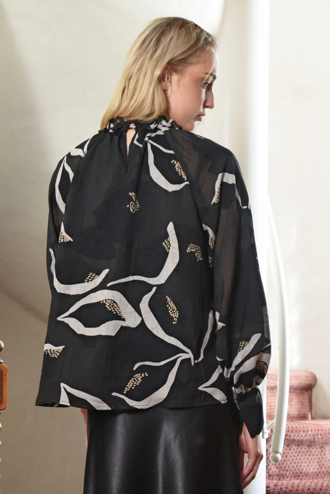 Coop High Drama Blouse - Black - Shop 9