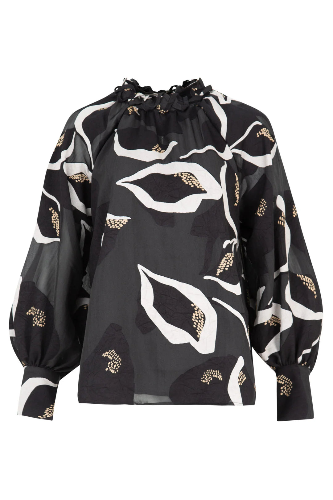 Coop High Drama Blouse - Black - Shop 9