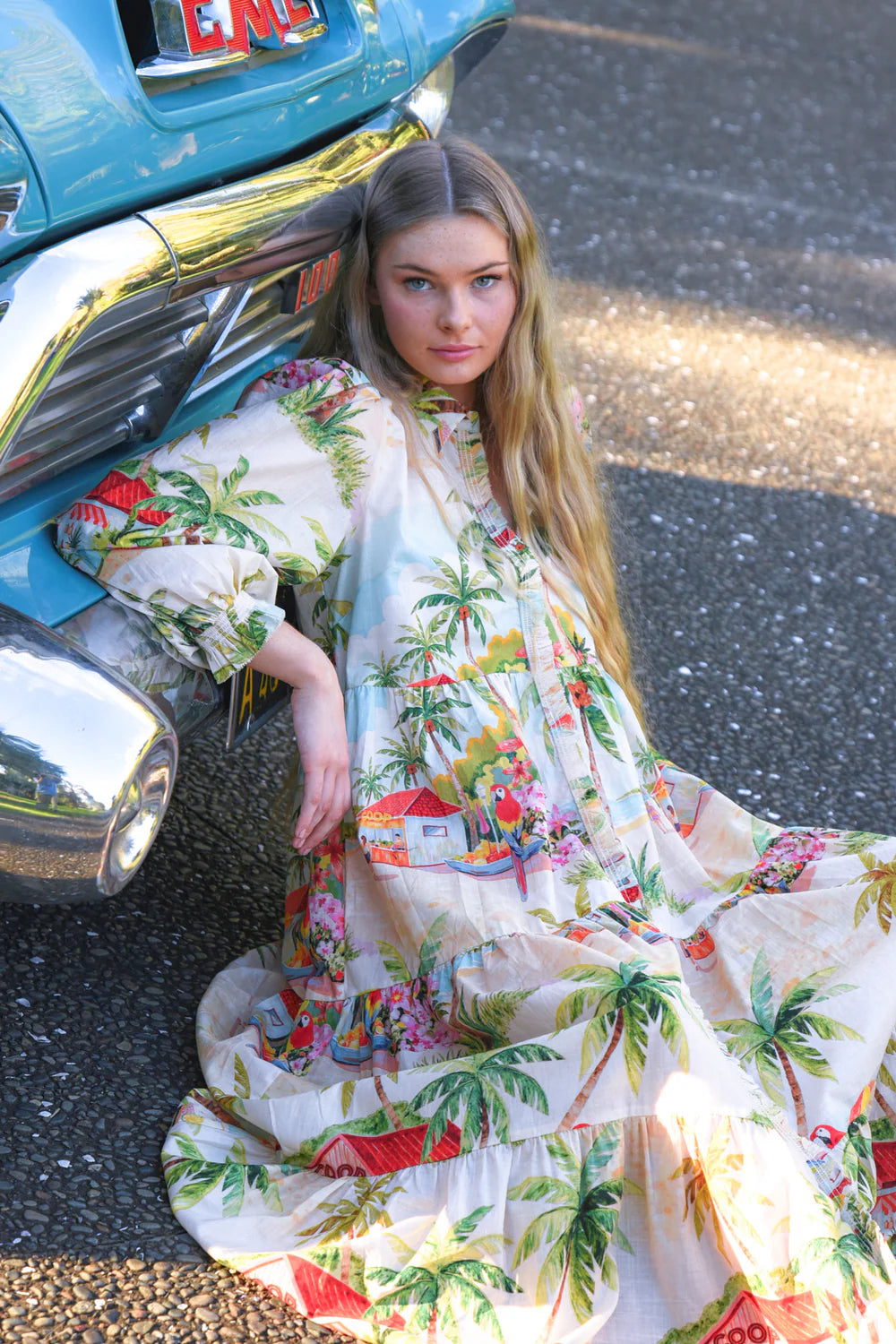 Coop Picot-A-Boo Dress - Palm Beach (not included in coop sale) - Shop 9