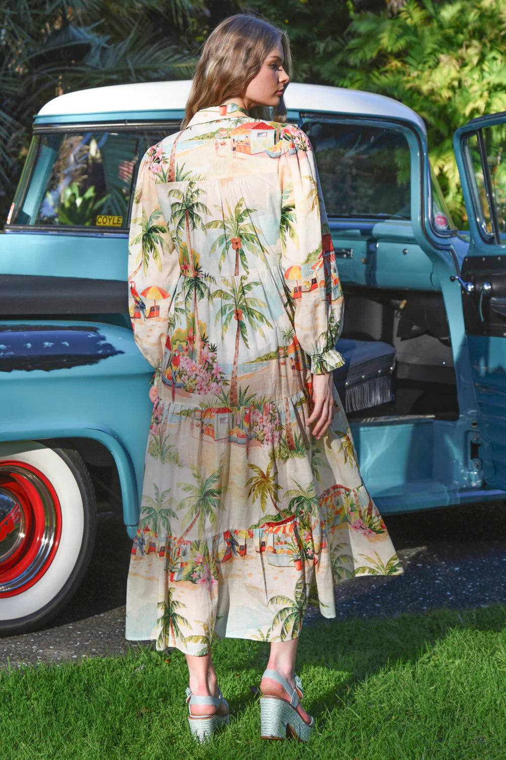 Coop Picot-A-Boo Dress - Palm Beach (not included in coop sale) - Shop 9