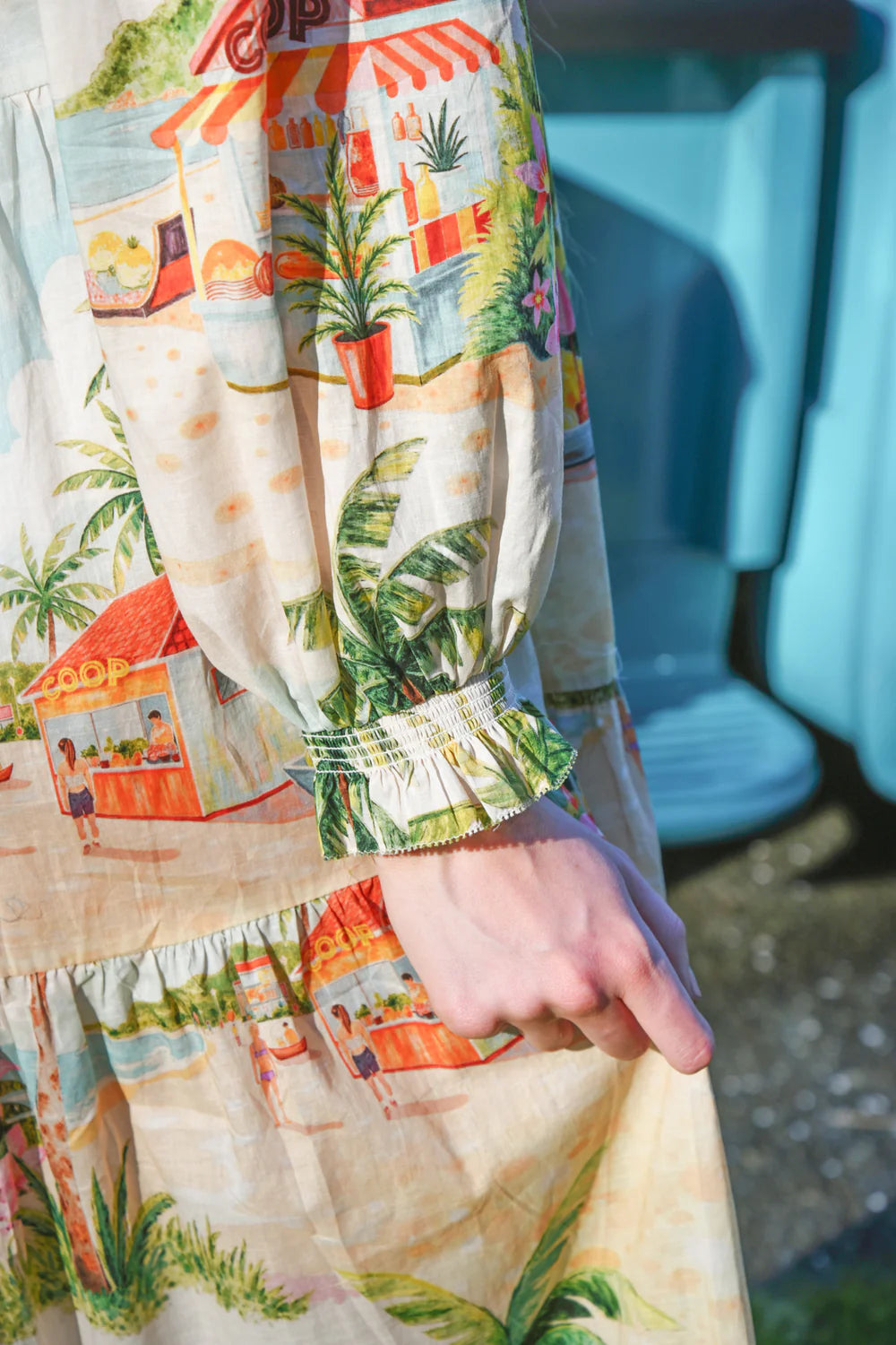 Coop Picot-A-Boo Dress - Palm Beach (not included in coop sale) - Shop 9