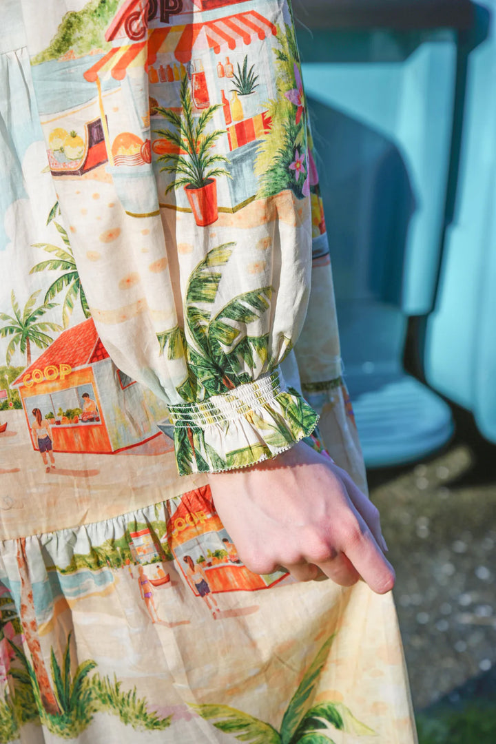 Coop Picot-A-Boo Dress - Palm Beach (not included in coop sale) - Shop 9