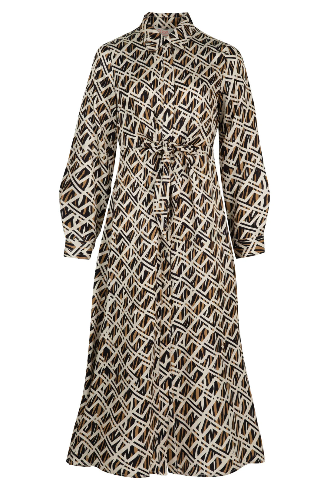 Coop Tied To The Wild Dress - Bronze - Shop 9