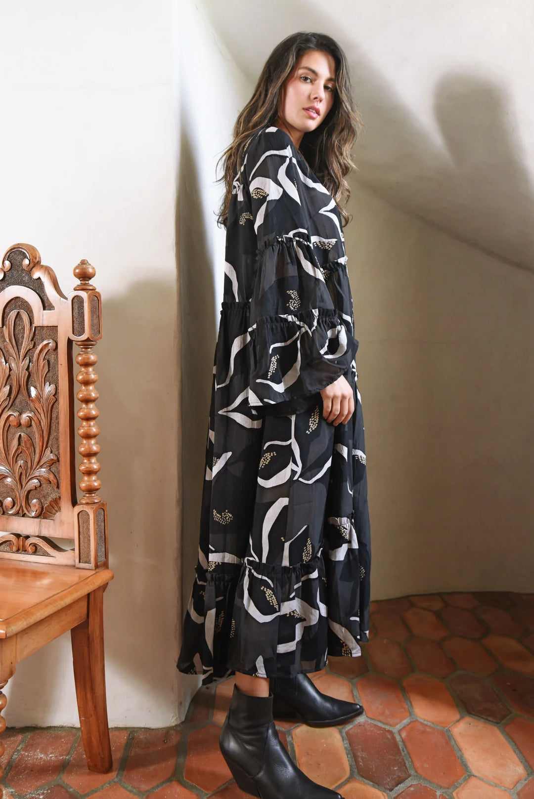 Coop Tier and There Dress - Black - Shop 9