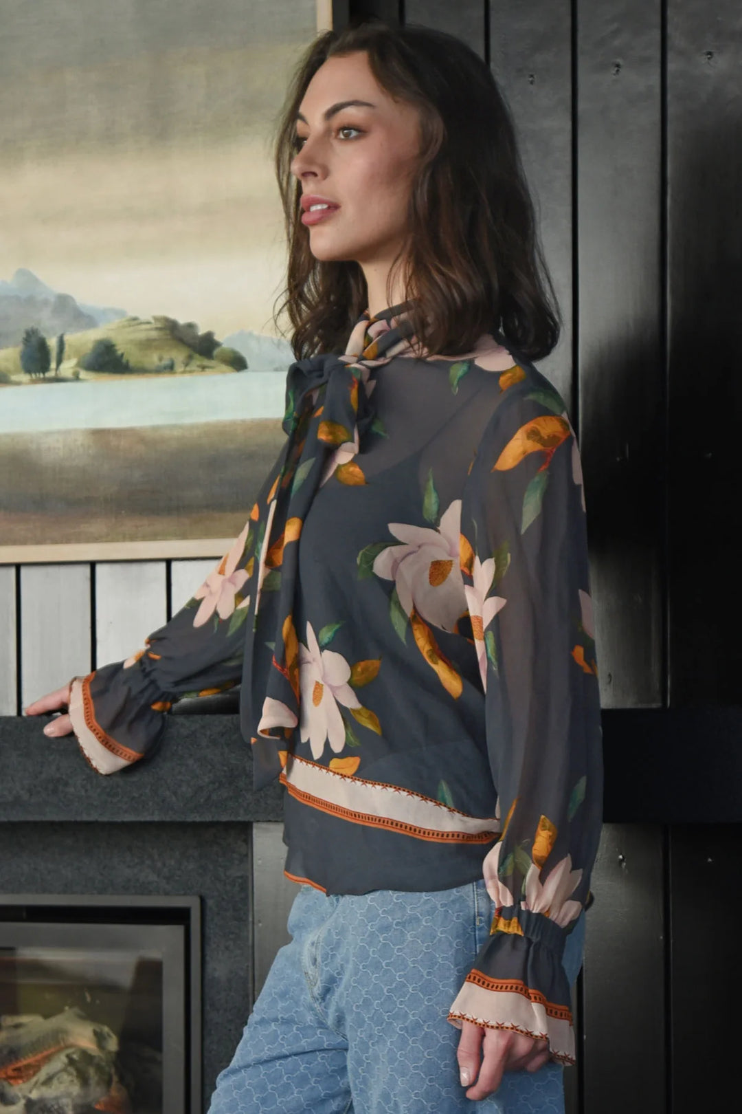 Cooper A Vintage Top Blouse - Shop 9